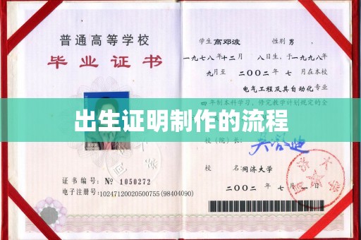 新和出生证明制作的流程