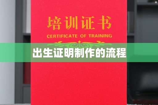 新和出生证明制作的流程