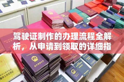 新和驾驶证制作的办理流程全解析，从申请到领取的详细指南
